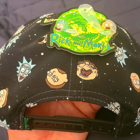 Rick & Morty Bioworld Snapback Hat - Picture 3 of 4